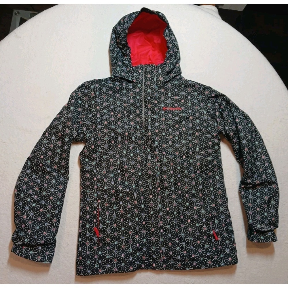 Columbia Girls Interchange Jacket Size Large Omni-tech Waterproof Breathable